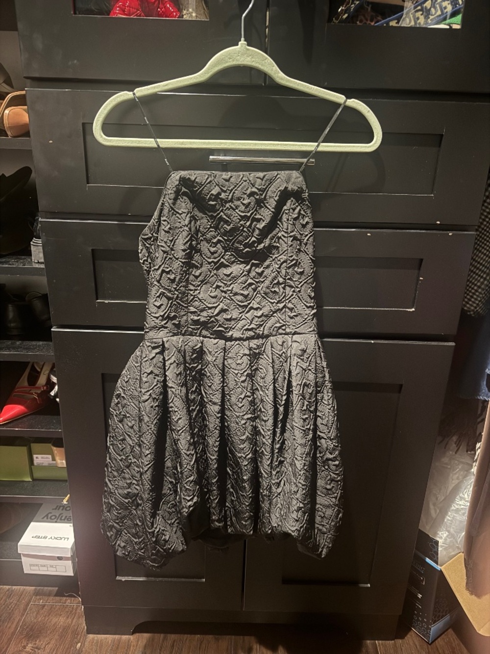 Eliatt Small Black Bubble Skirt Dress